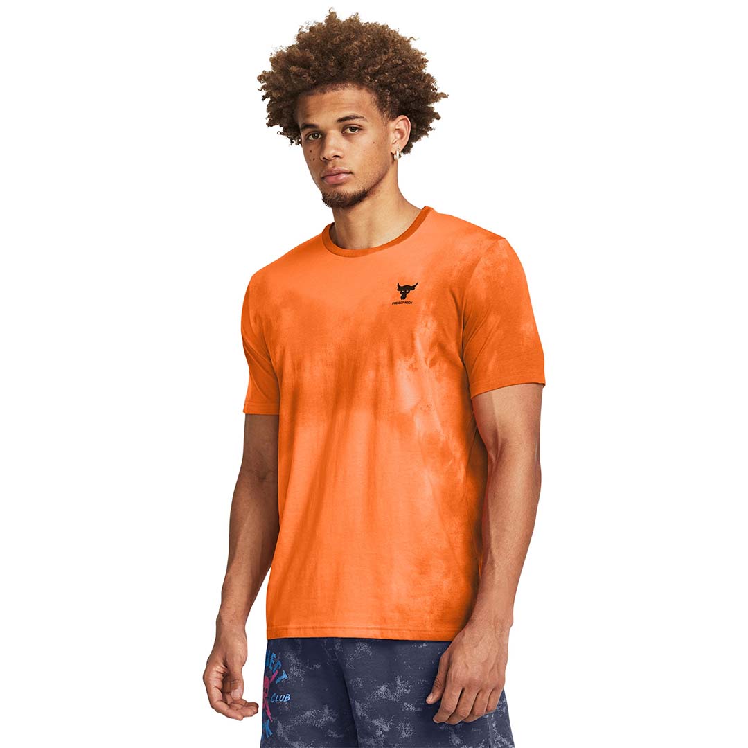 UA Men Project Rock Payoff Printed Graphic Short Sleeve | 1383194
