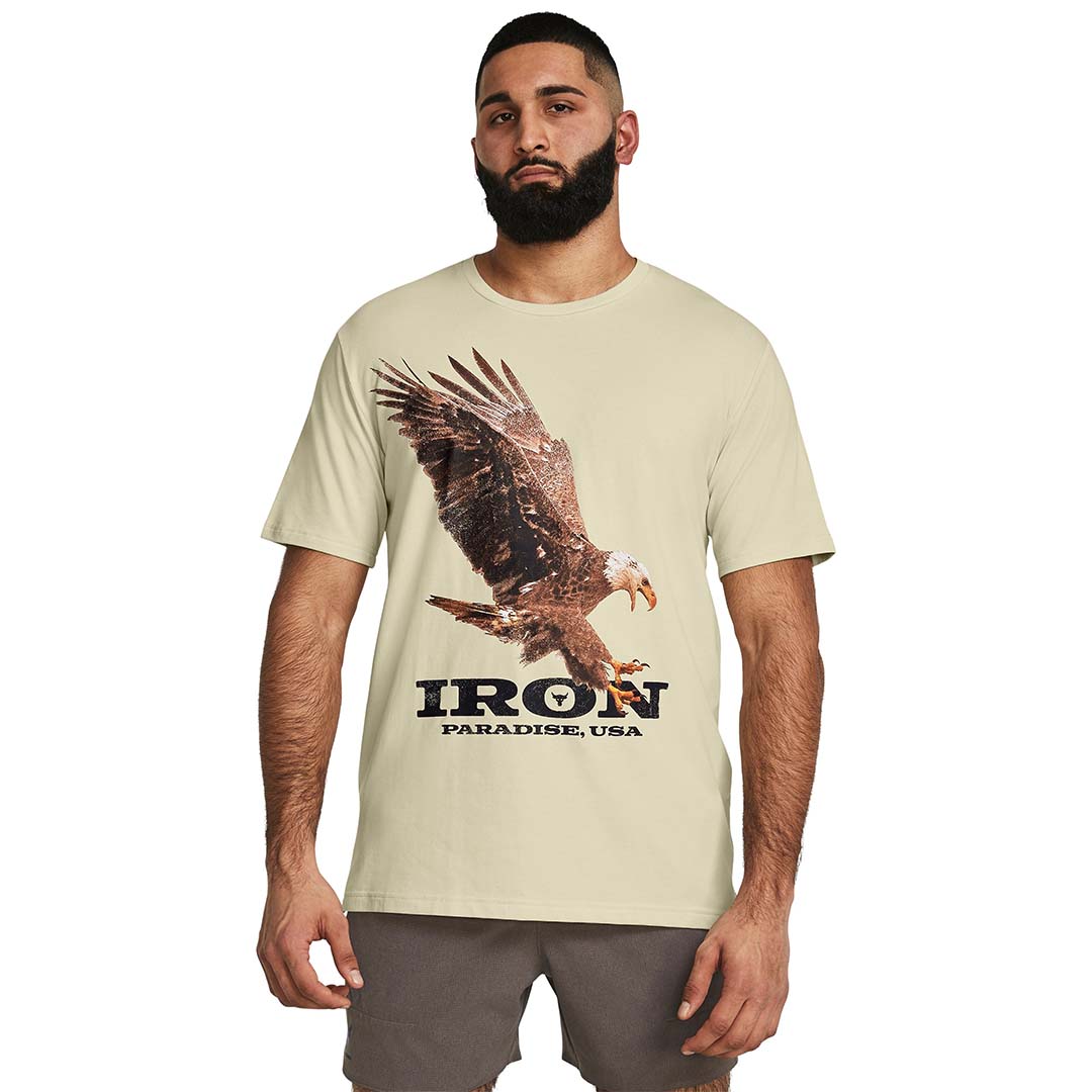 UA Men Project Rock Eagle Graphic Short Sleeve | 1383224