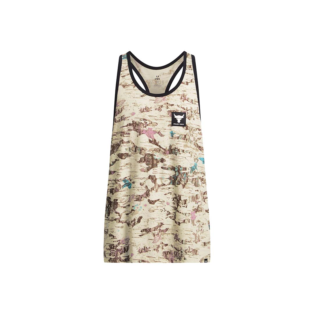 UA Men Project Rock Camo Graphic Tank | 1383226