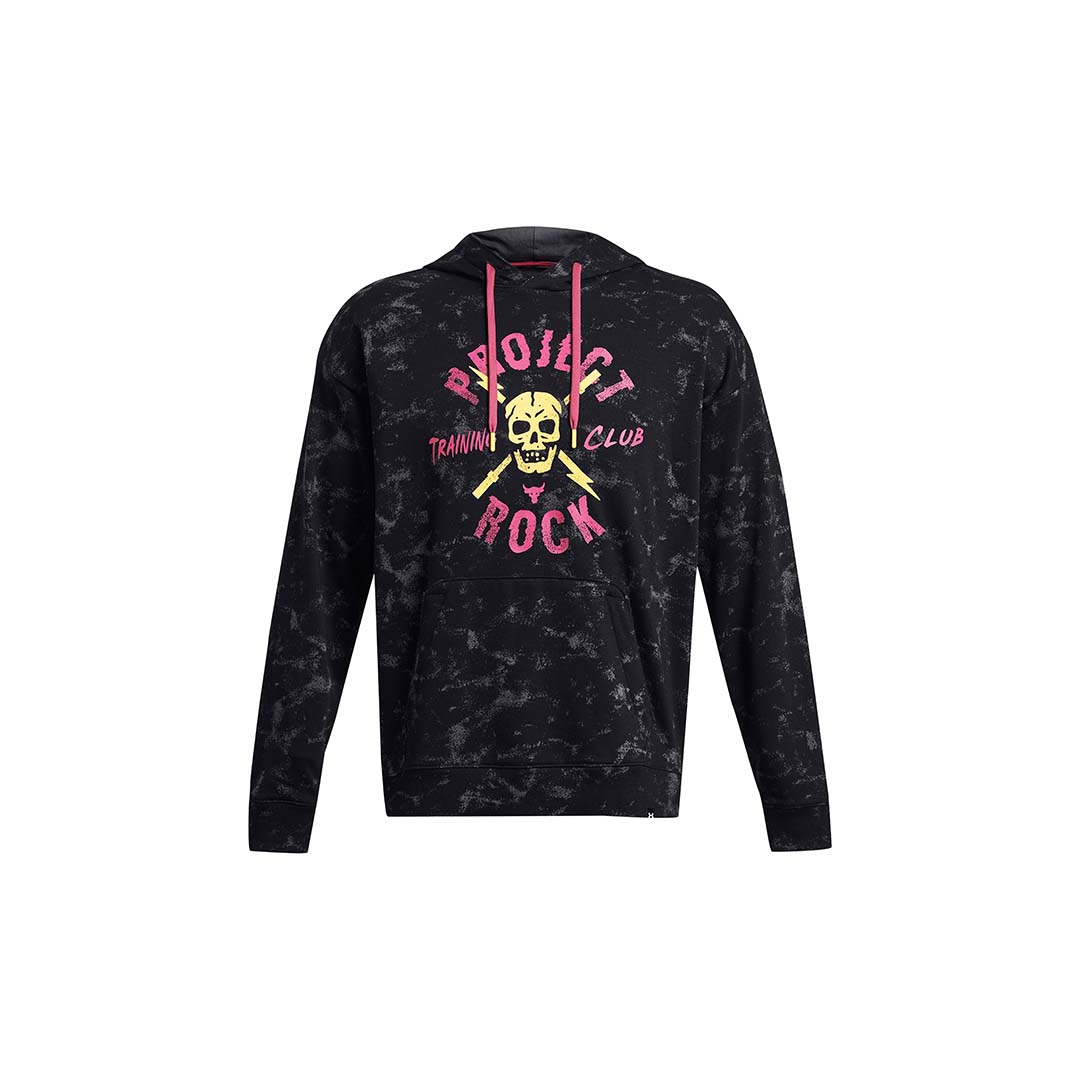 UA Men Project Rock AOP Rvl Terry Hoodie | 1383289