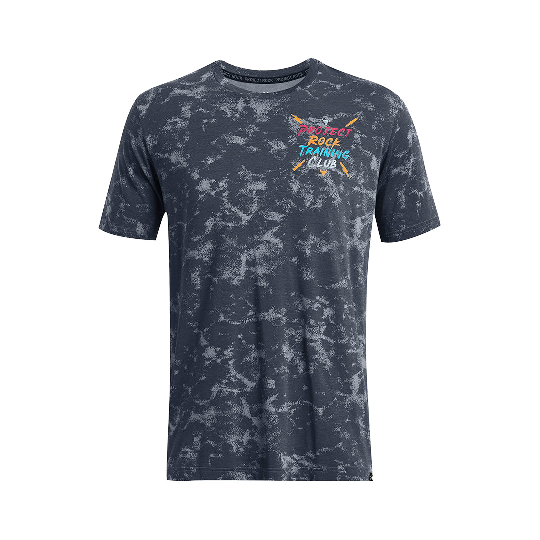 UA Men Project Rock TC AOP Graphic Short Sleeve | 1383294