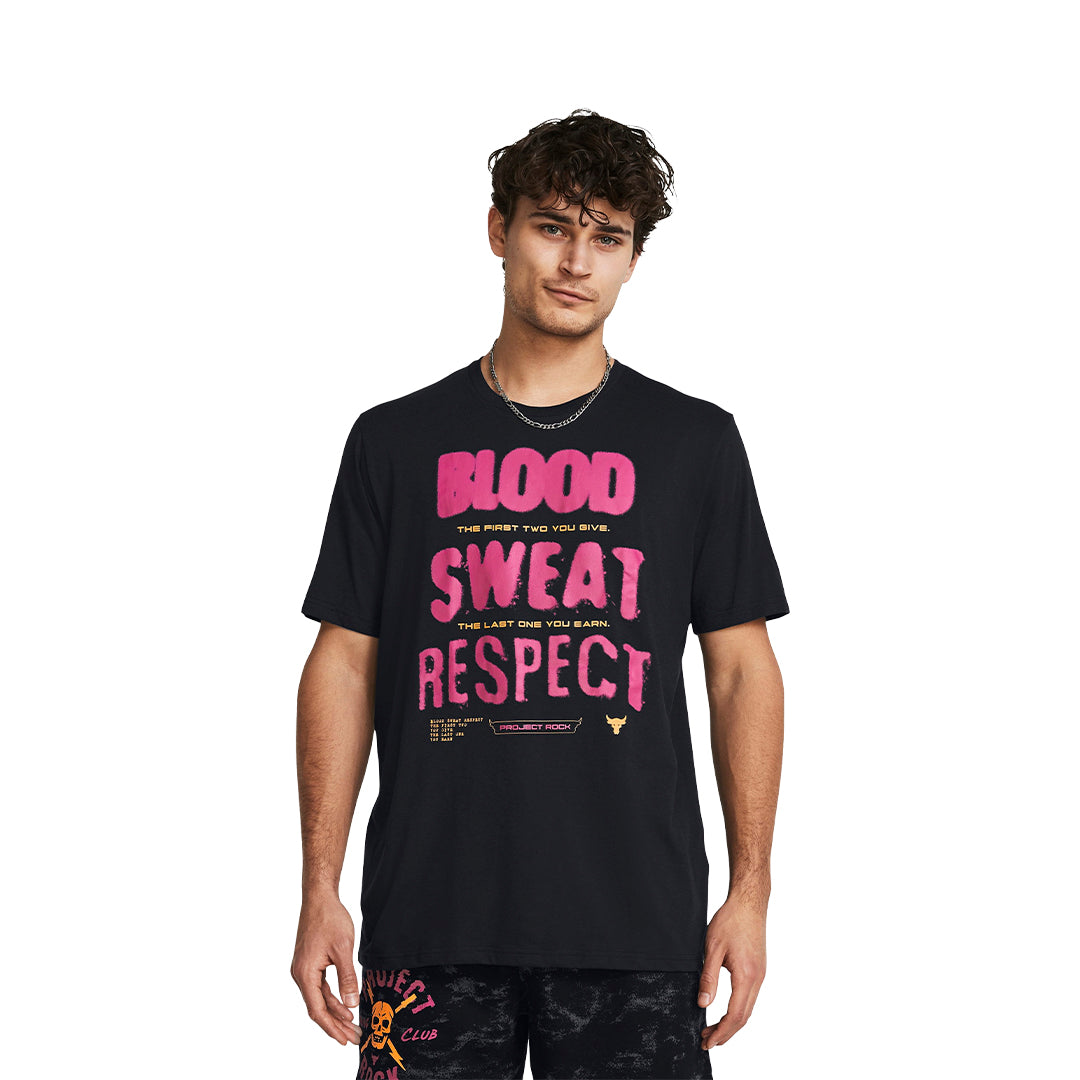 UA Men Project Rock BSR Graphic Short Sleeve | 1383304
