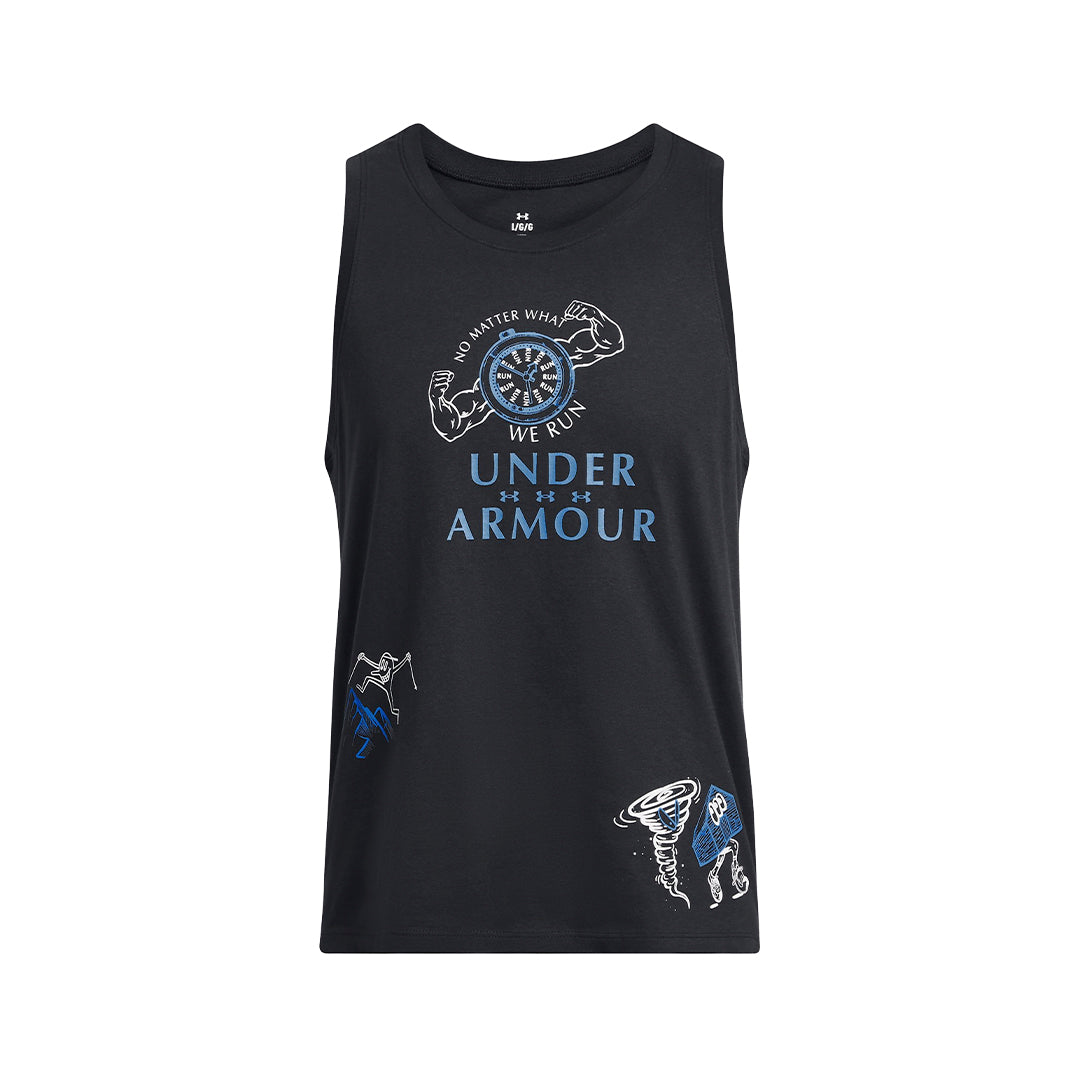 UA Men We Run Singlet | 1383413