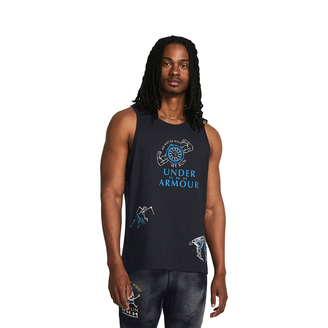 UA Men We Run Singlet | 1383413