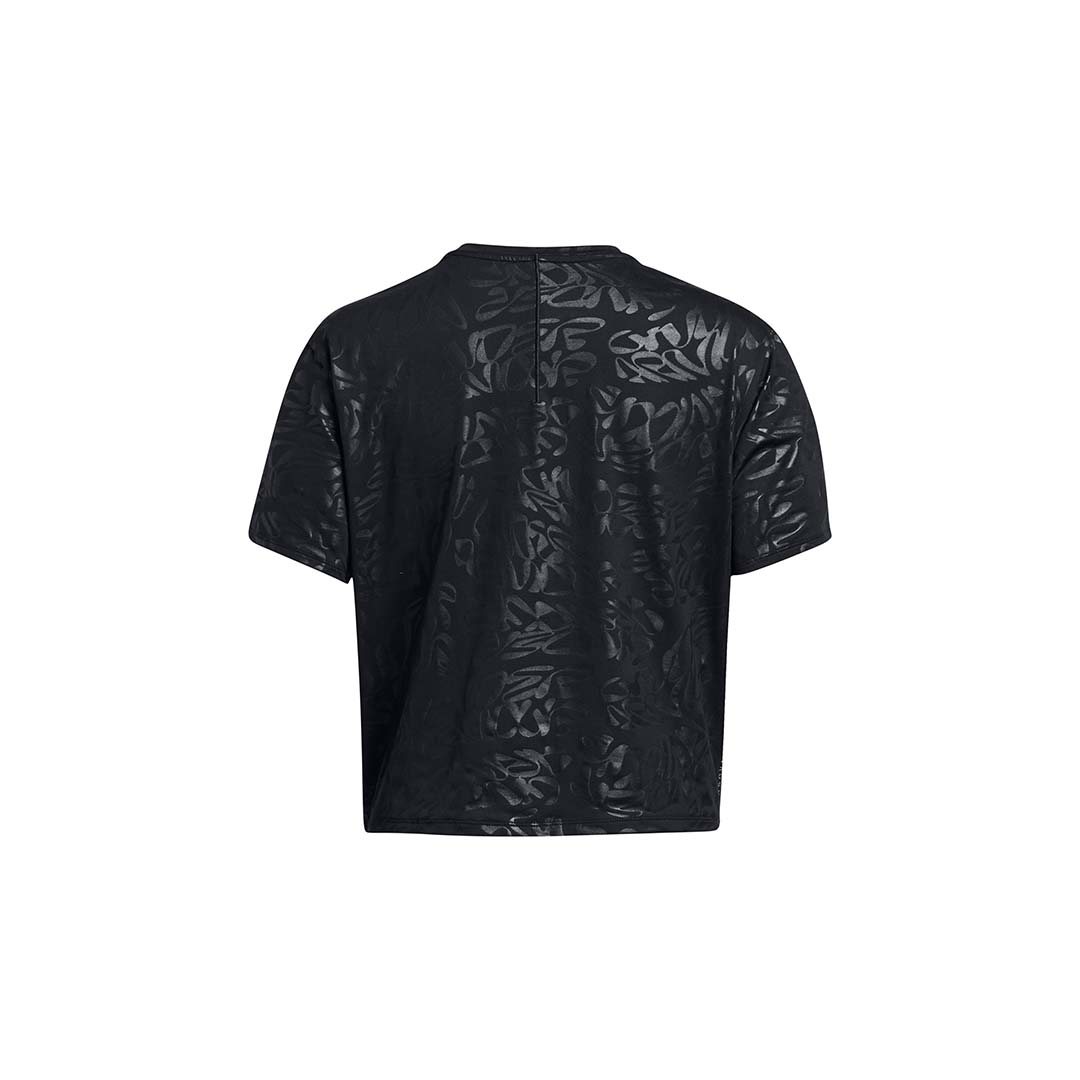 UA Women RUSH™ Energy Emboss Crop Short Sleeve | 1383640
