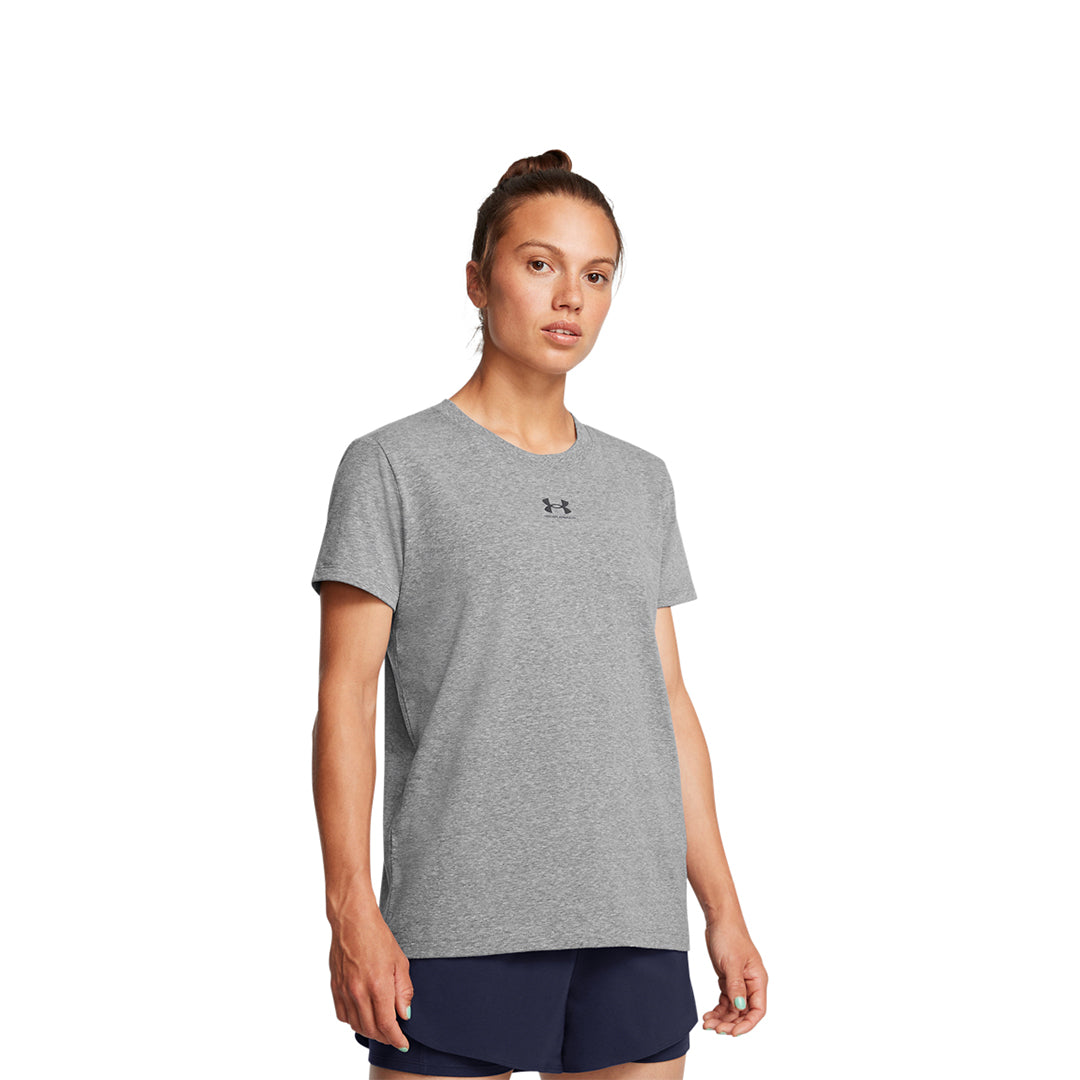 UA Women Rival Core Short Sleeve | 1383648