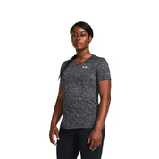 UA Women Tech Twist Short Sleeve V Neck | 1384227