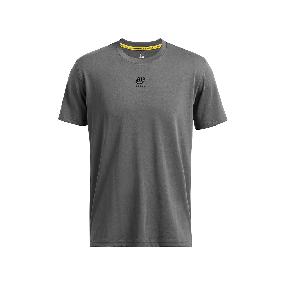 UA Men Curry Hvyweight Logo T-Shirt | 1387107