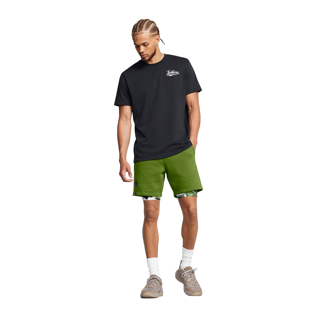 UA Men Curry Verbiage Heavyweight T-Shirt | 1387110