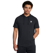 UA Men Project Rock Terry Short Sleeve Hoodie | 1387447