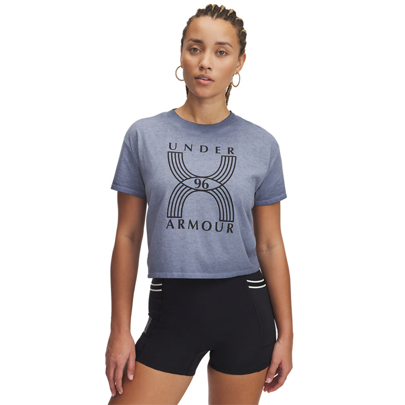 UA Women Run 96 Graphic Short Sleeve | 1389568