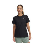 UA Women Tech Rib Short Sleeve | 1389852