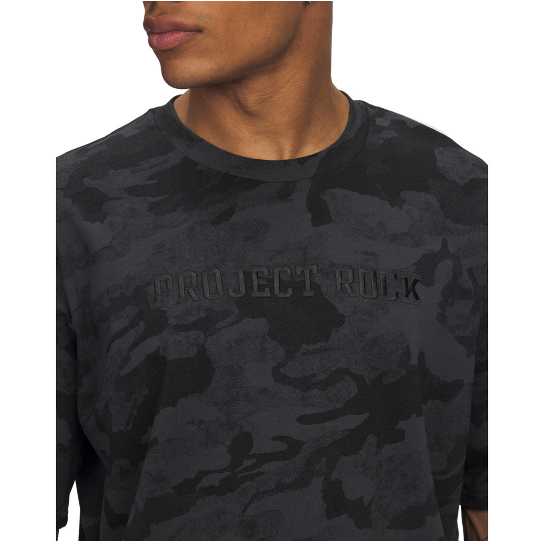 UA Men Project Rock Hwt Aop Short Sleeve | 1389976