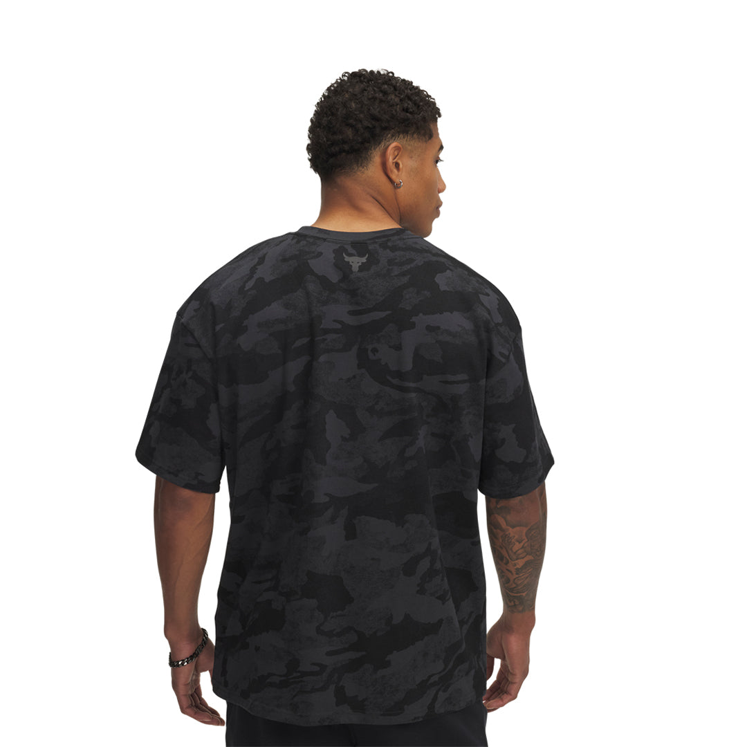UA Men Project Rock Hwt Aop Short Sleeve | 1389976