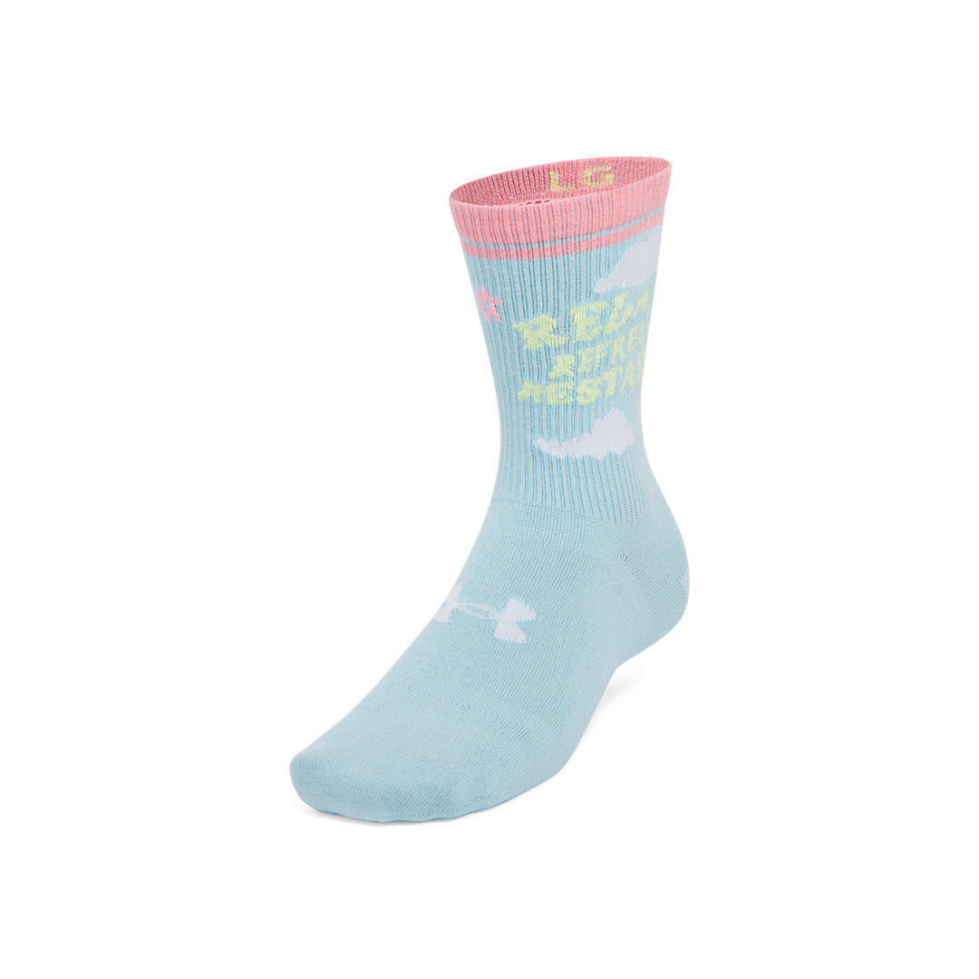 UA Unisex Sportswear Cotton NV Crew Socks | 1390130(old sku)