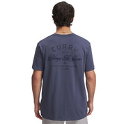 UA Men Curry Heavyweight Verbiage T-shirt 2 | 1390405