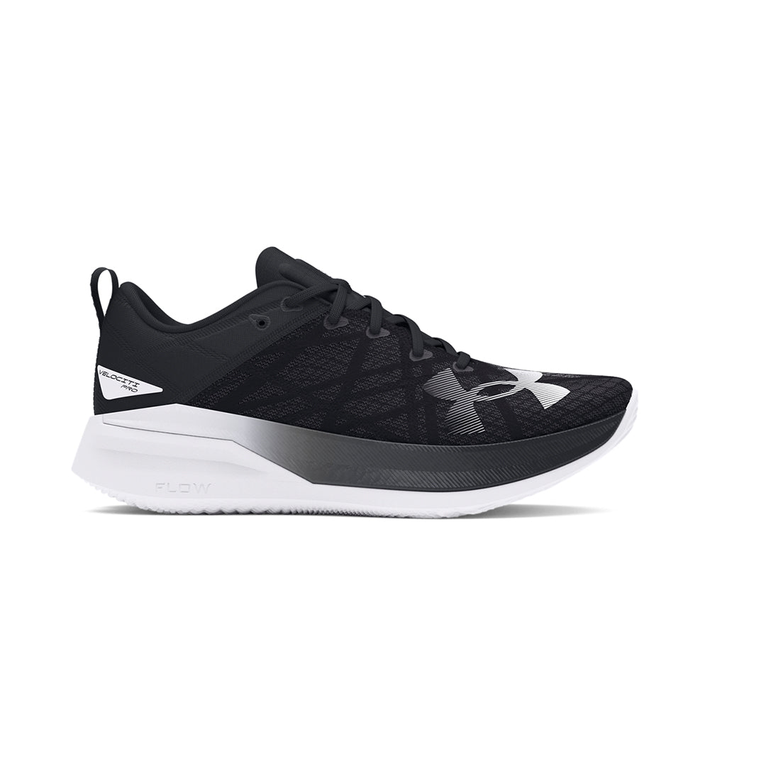 Under Armour Men\'s Size 12 UA 3027560-102 Velociti Pro Lightweight Shoes New Under Armour Velociti Pro UA Black White Men Running Shoes  main image 2