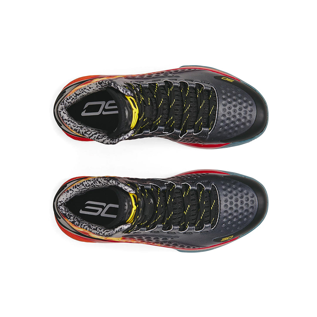 UA Grade School Curry 1 Retro 'Curry Jam' Basketball Shoes | 3028139