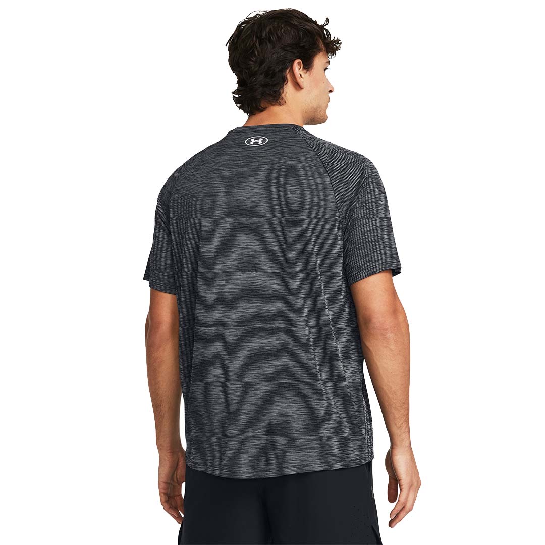 UA Men Tech Textured Short Sleeve | 1382796