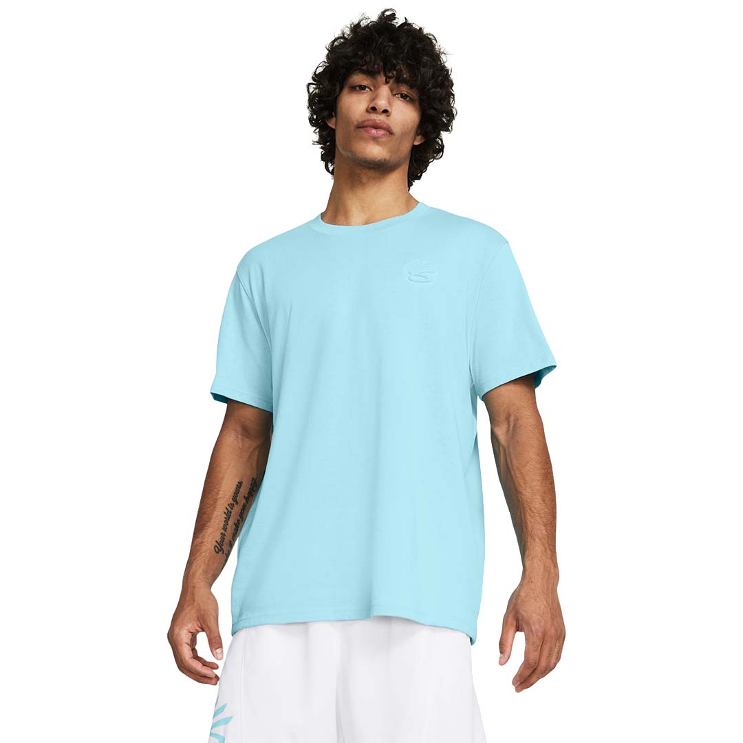 UA Men Curry Emboss Heavyweight T-Shirt | 1383378