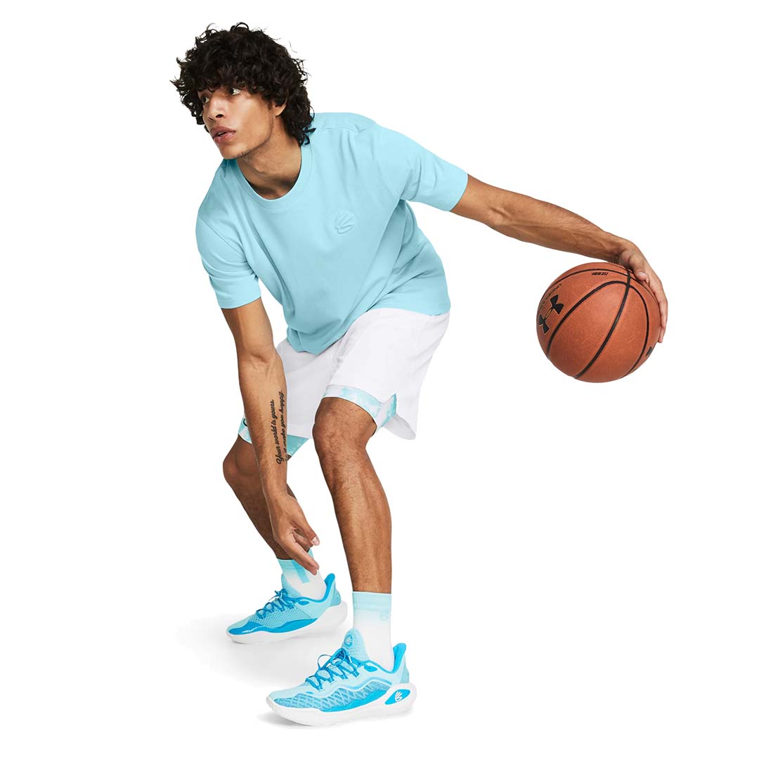 UA Men Curry Emboss Heavyweight T-Shirt | 1383378