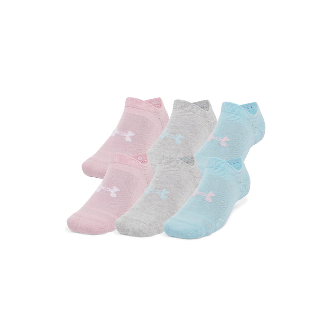 UA Unisex Essential Cushion 6-Pack No Show | 1387057