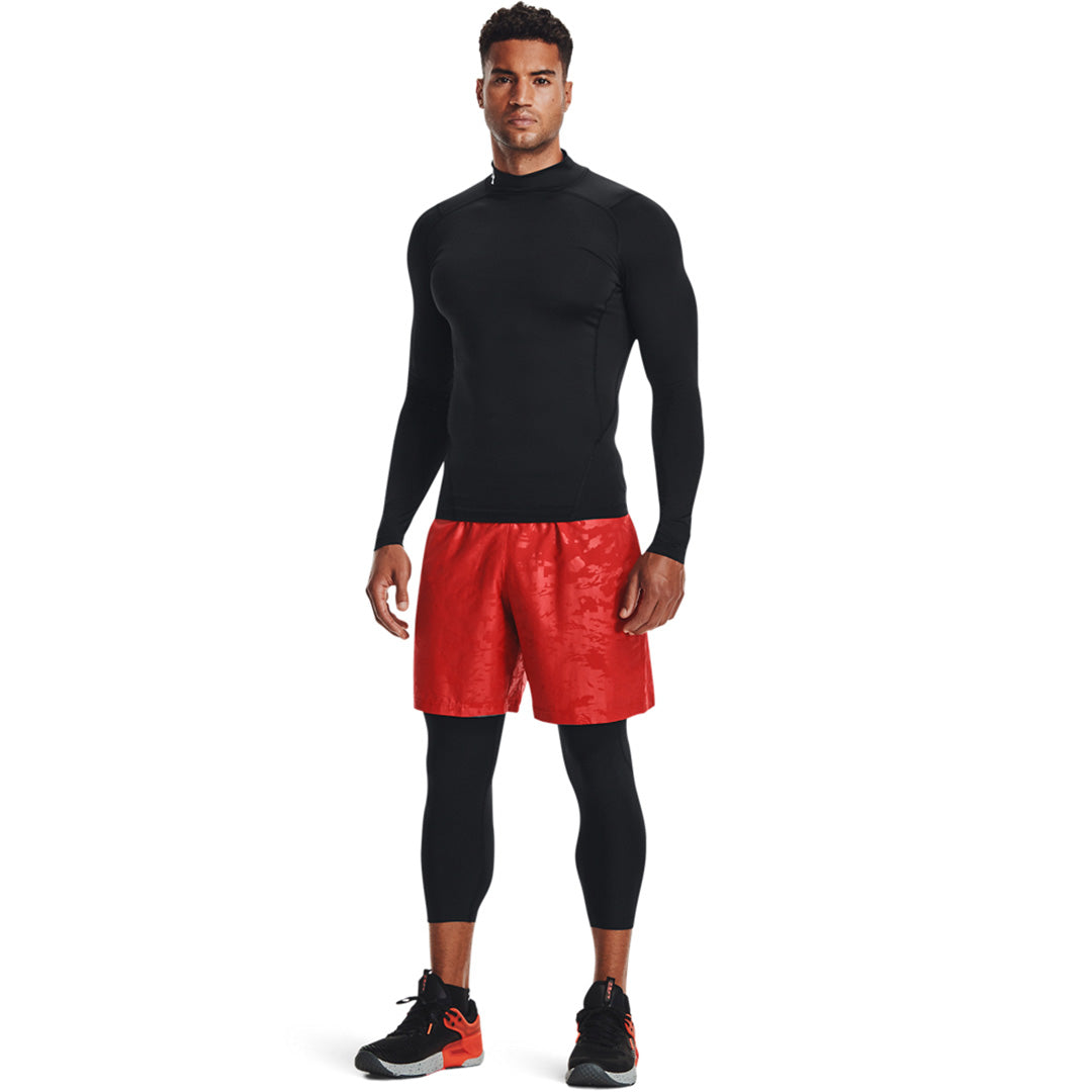 UA Men HeatGear Armour Mock Long Sleeve | 1369606