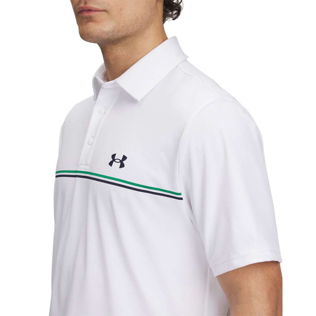 UA Men Playoff 3.0 Stripe Polo | 1378676