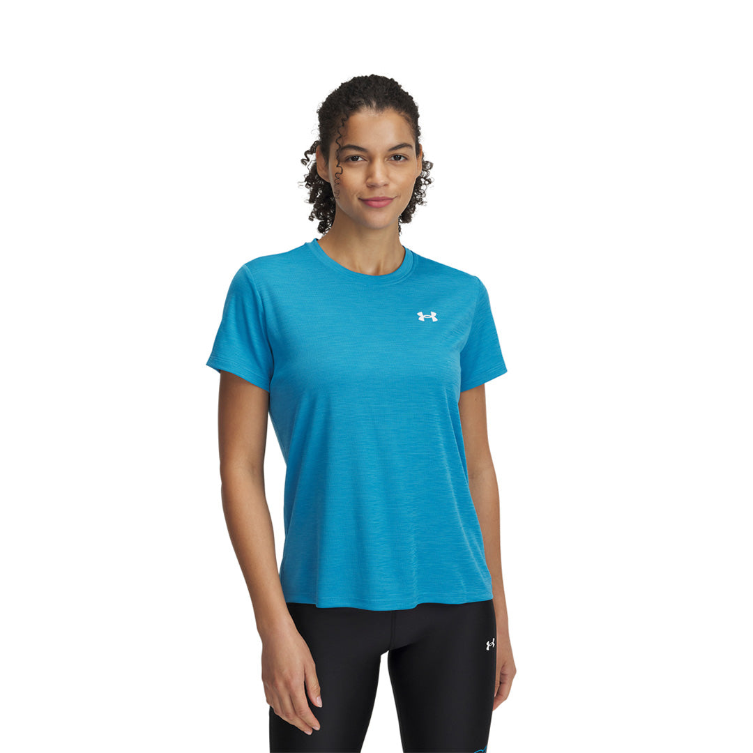 UA Women Tech Textured Short Sleeve | 1383641