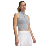 UA Women Vanish Seamless Washed Sl Zp | 1388116