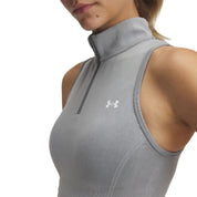 UA Women Vanish Seamless Washed Sl Zp | 1388116