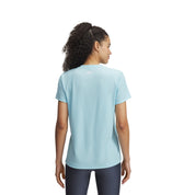 UA Women Tech Rib Short Sleeve | 1389852