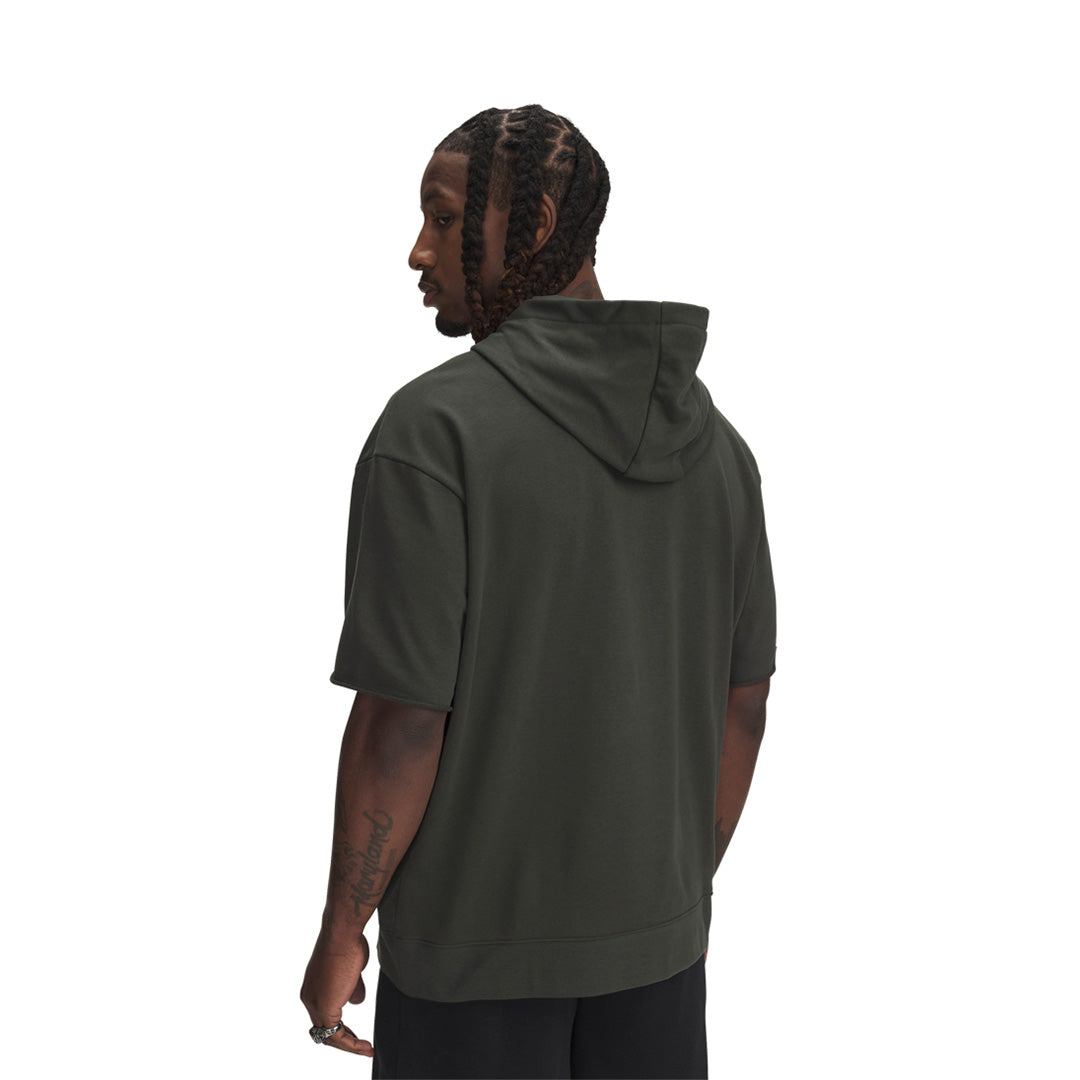 UA Men Project Rock Short Sleeve Terry Hoody | 1389952