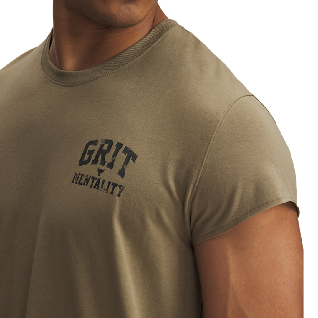 UA Men Project Rock Cap Sleeve T-Shirt | 1389984