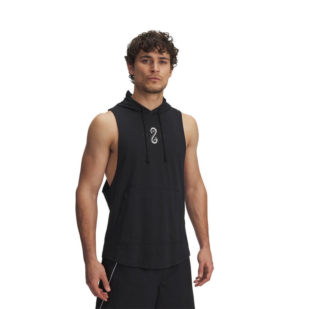 UA Men Project Rock Snake Sleeveless Hoodie | 1389987