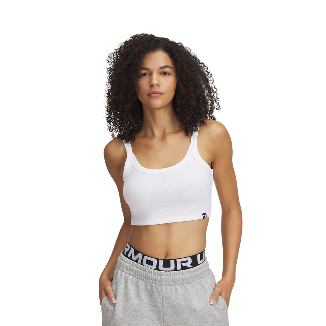 UA Women  Rival Rib Baby Tank | 6000265