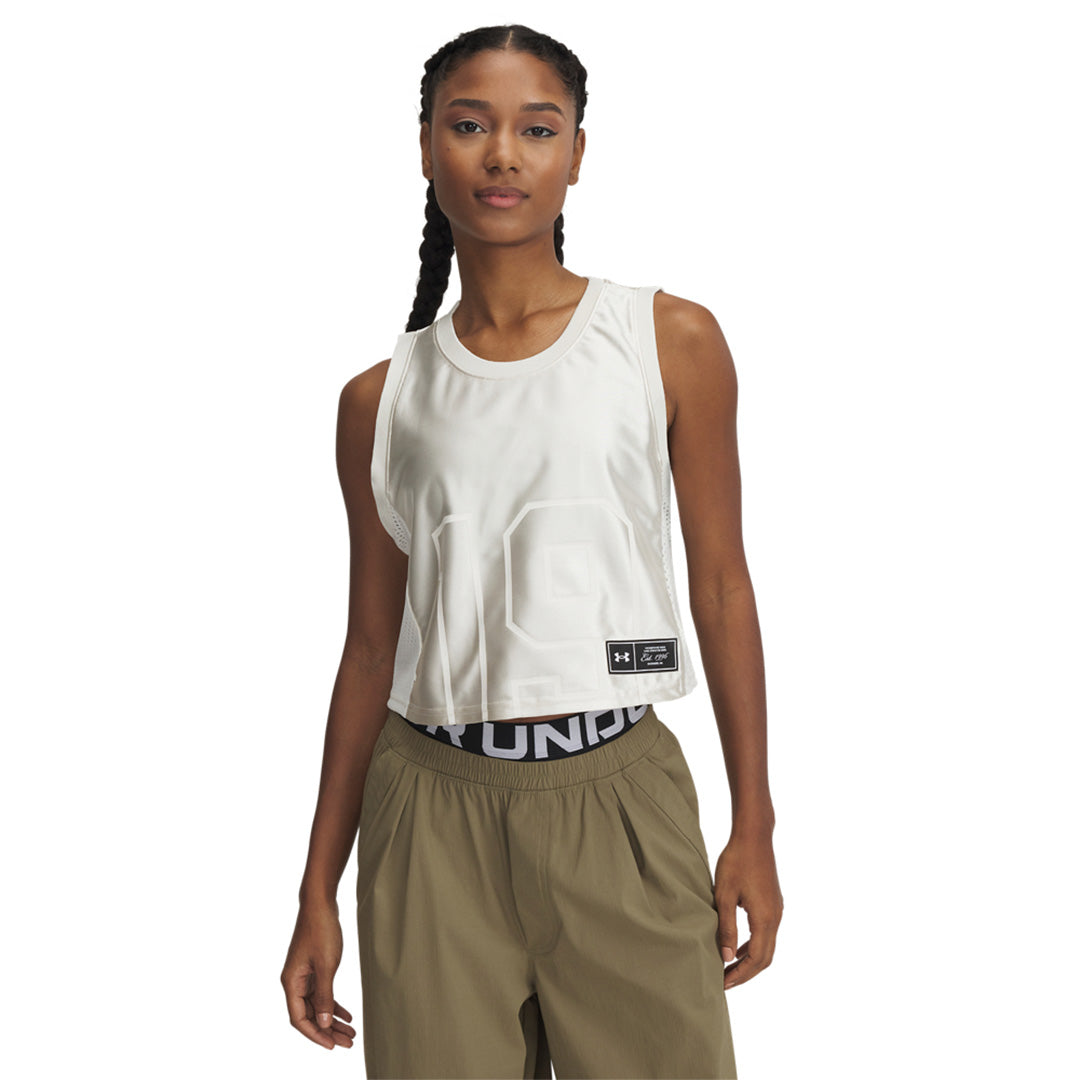 UA Women Zone Pro Tank Satin 6000363 - Main Image