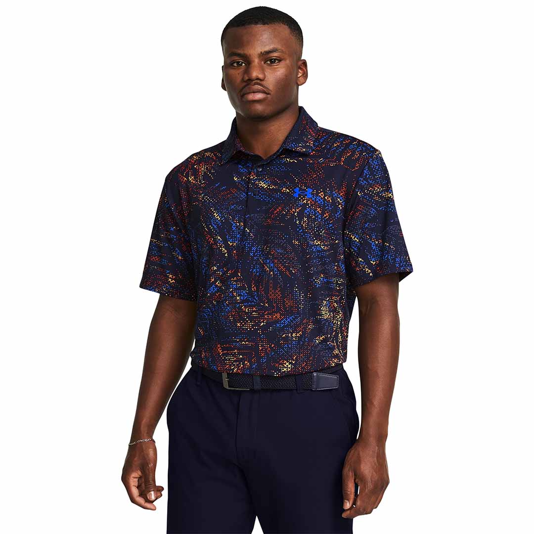 UA Men Playoff 3.0 Printed Polo | 1378677