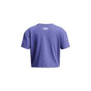 UA Girls Crop Sportstyle Logo Short Sleeve | 1380878