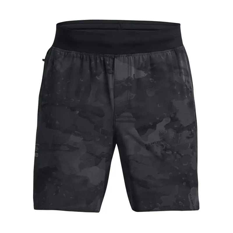 UA Men Project Rock Unstoppable Shorts Camo | 1382171