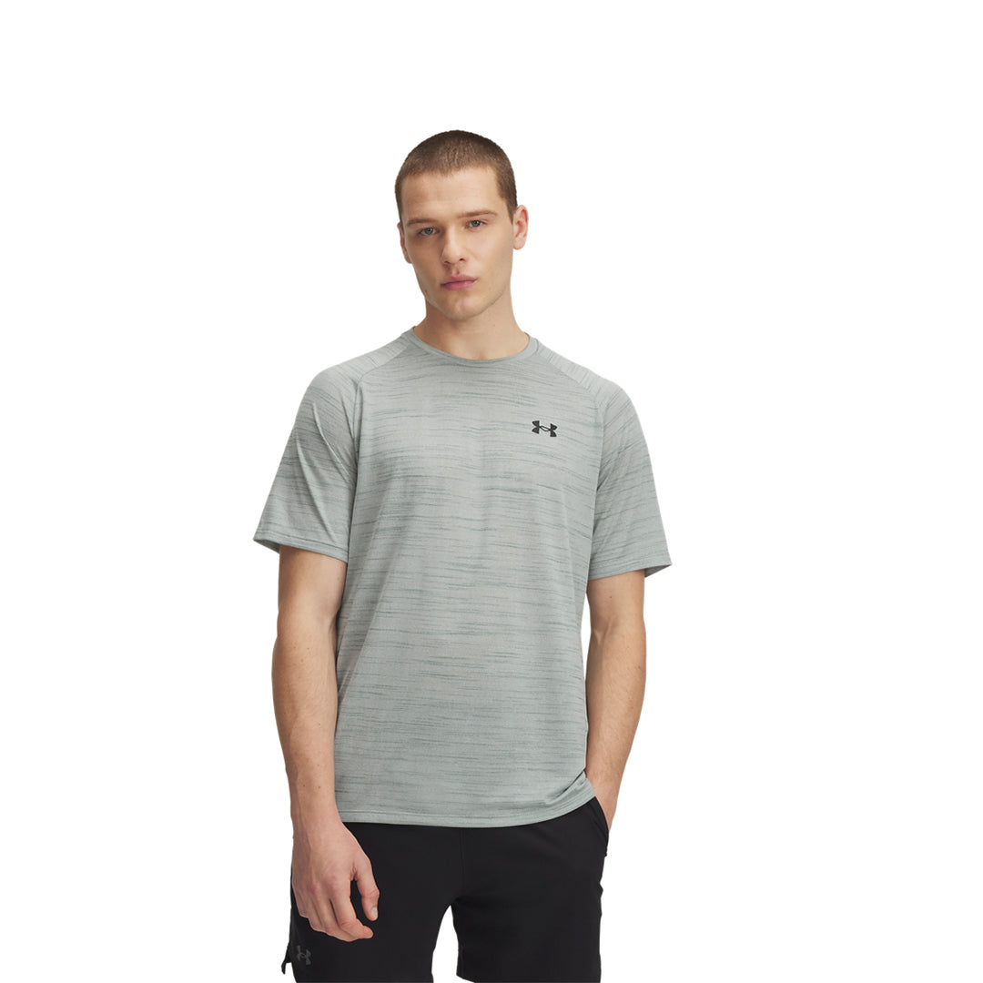 UA Men Tech Textured Short Sleeve | 1382796