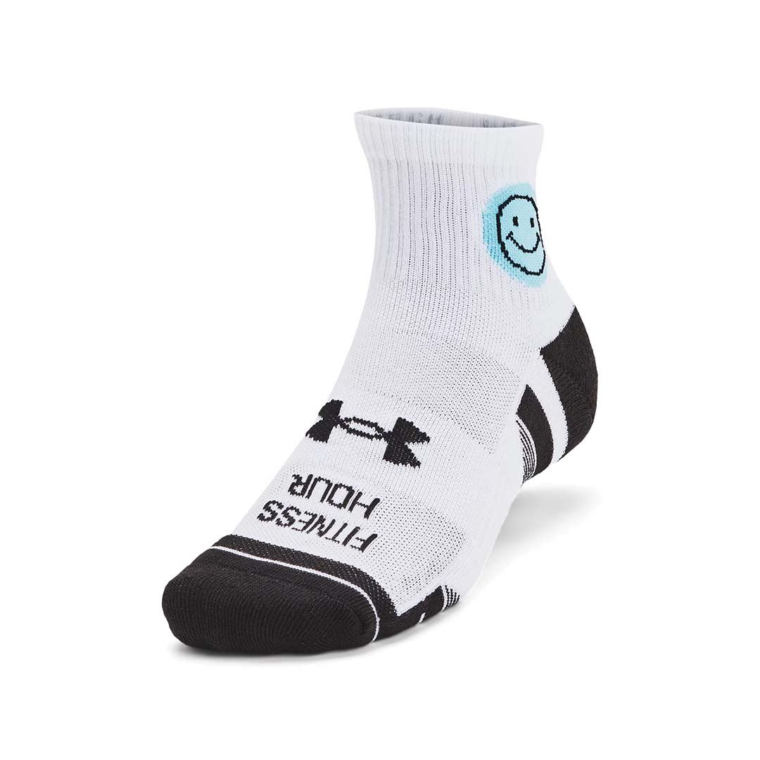 UA Unisex Performance Tech Nvlty 3-Pack Quarter Socks | 1382943