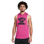 UA Men Project Rock Rents Due Sleeveless Hoodie | 1383303