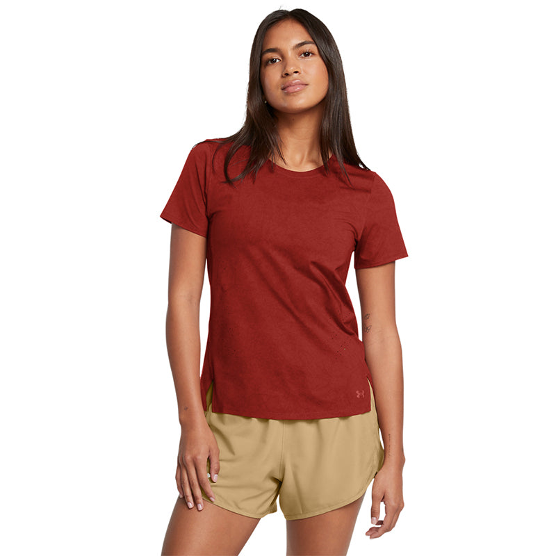 UA Women Launch Elite Printed Short Sleeve | 1383365