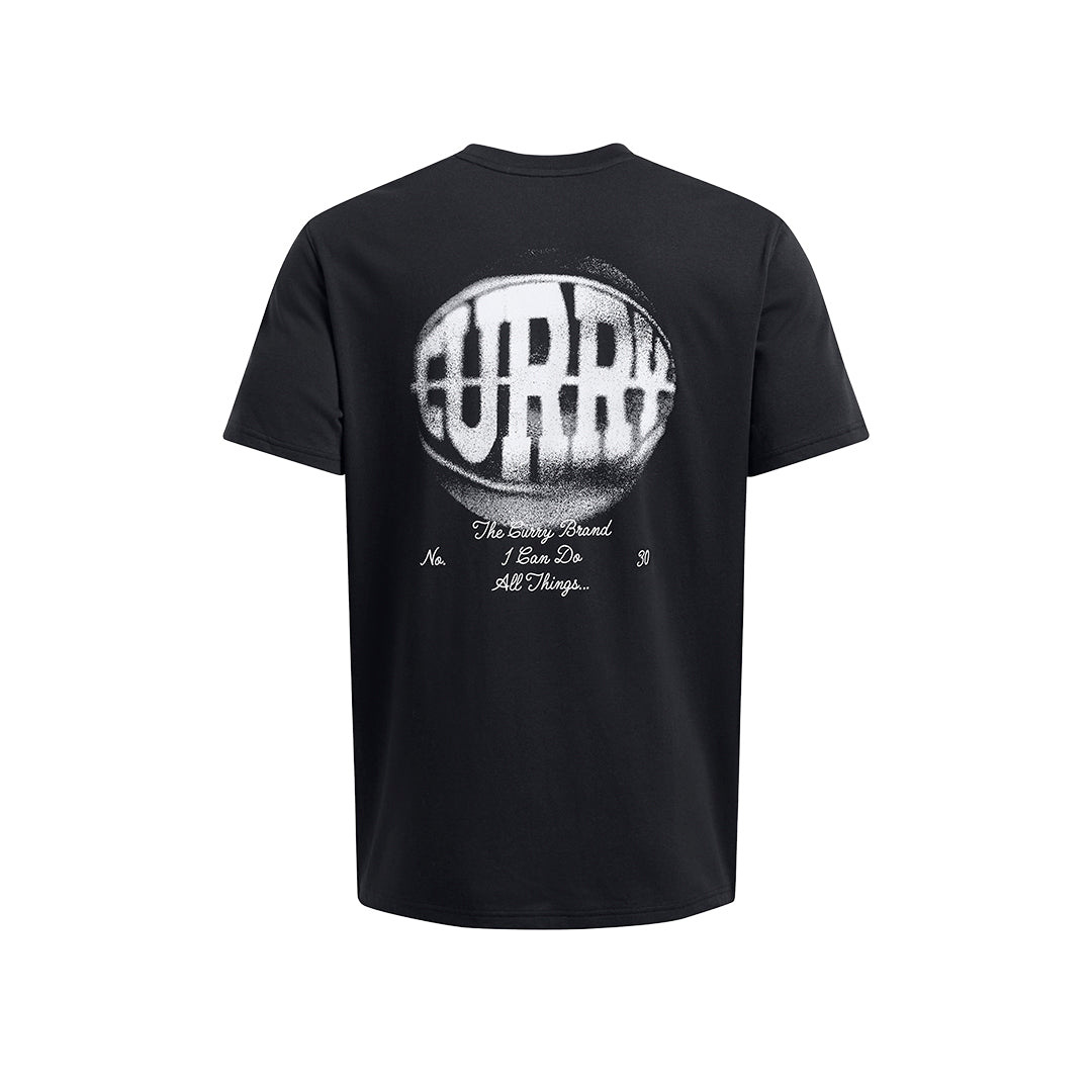 UA Men Curry Verbiage Heavyweight T-Shirt | 1387110
