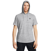 UA Men Project Rock Terry Short Sleeve Hoodie | 1387447