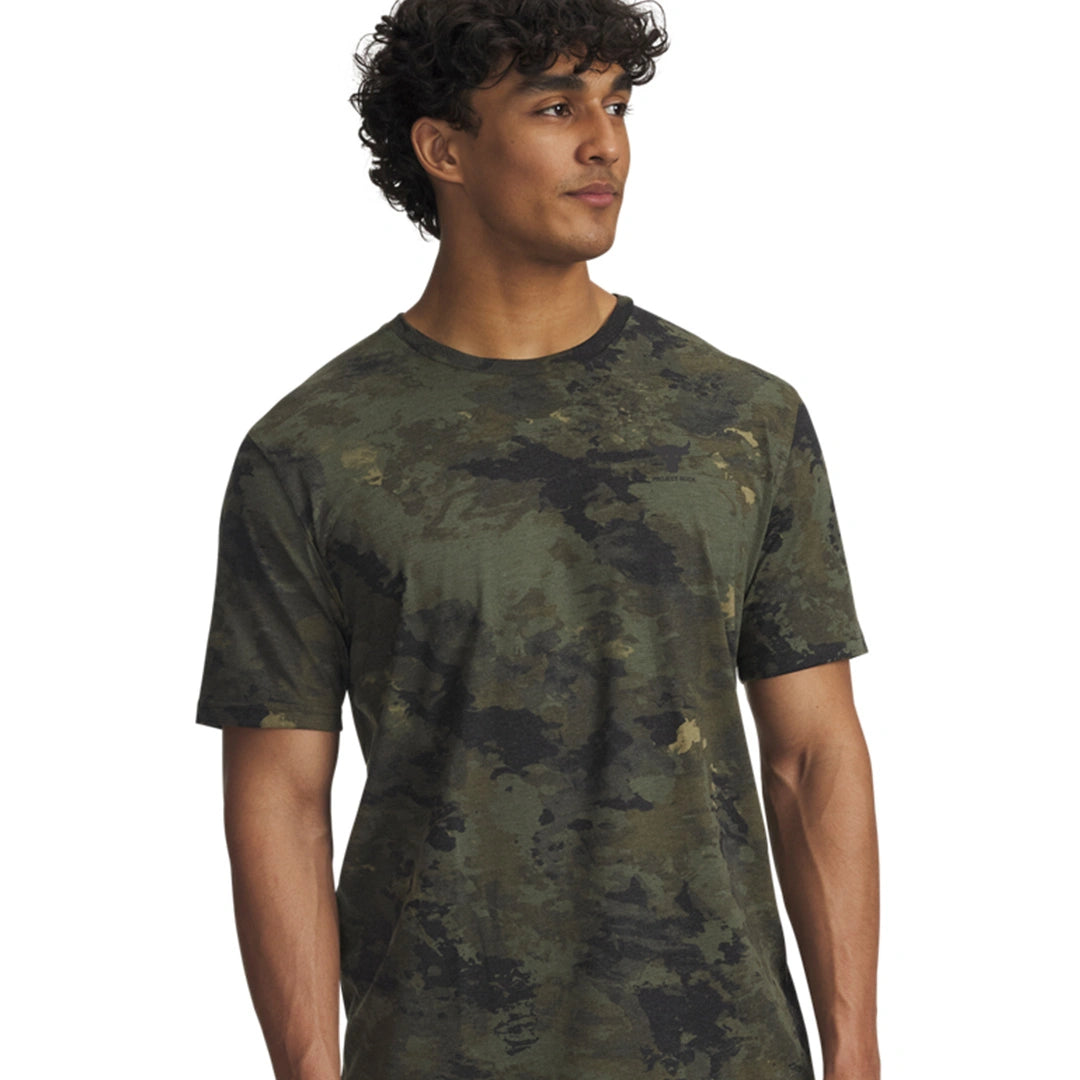 UA Men Project Rock Printed Short Sleeve | 1389898