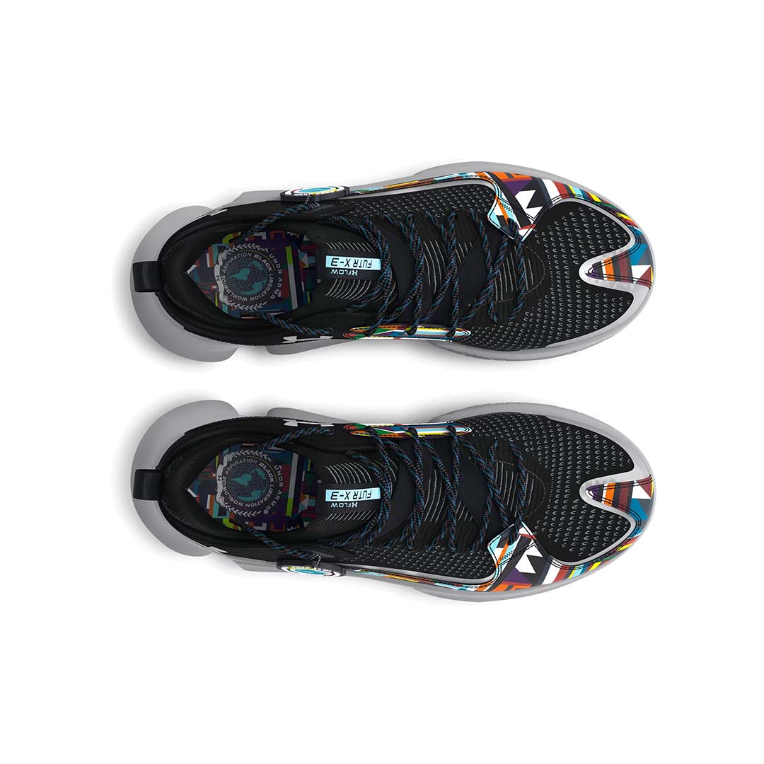 UA Unisex FUTR X 3 Black History Month Basketball Shoes | 3027274