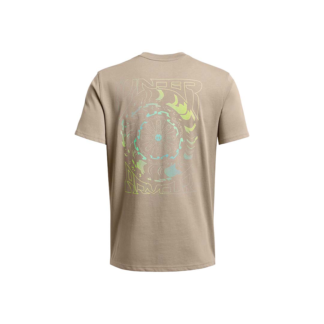 UA Men Heavyweight Dusk Dawn Swirl Short Sleeve | 1382899
