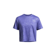 UA Women RUSH™ Energy Emboss Crop Short Sleeve | 1383640